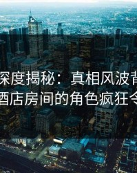 51爆料深度揭秘：真相风波背后，当事人在酒店房间的角色疯狂令人意外